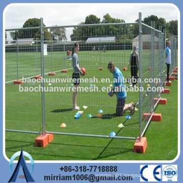 hot dip galvanised Temporary fencing for sporting and special events
